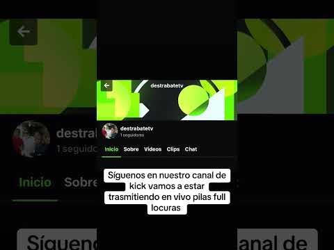 Síguenos en nuestro canal de kick: destrabatetv