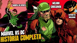CROSSOVER COM MUITA POLÊMICA! MARVEL vs DC - HISTÓRIA COMPLETA