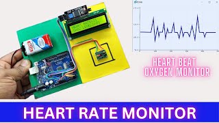 arduino heart rate monitor project || heart beat SpO2 sensor Max30100