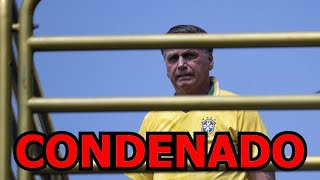 🚨Eu AVISEI que ISSO iria ACONTECER!🚨Bolsonaro foi CONDENADO a PRISÃO!🚨