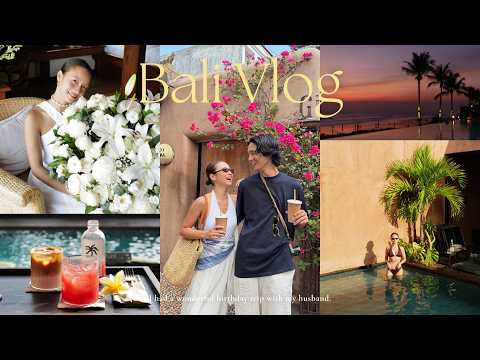 【バリVlog】今年のお誕生日旅行は初Bali🇮🇩✨可愛いホテルやビーチクラブ🏖️で満喫の6泊7日🩵