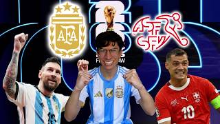 ARGENTINA VS SWITZERLAND | WORLD CUP 2026 WATCHALONG