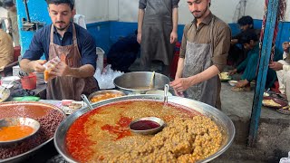 Hidden Gems in Peshawar | Iqbal Chana Chole & Lobia Point | Tawa Fry Kaleji Making | Peshawar Food