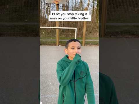 Little brother HUMILIATES Big Bro at FOOTBALL😱❗️