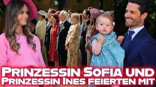 Prinzessin Sofia und Prinzessin Ines verzauberten die Gäste bei den Feierlichkeiten