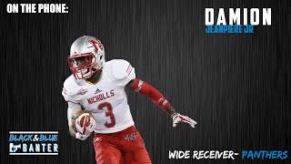 LIVE w/ #Panthers Rookie WR Damion Jeanpiere Jr