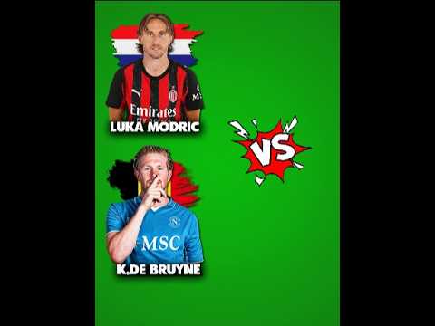 Modric 🆚 De Bruyne 🥶🔥#football