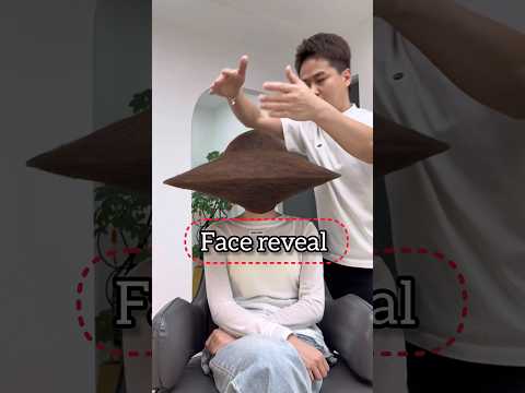 Face Reveal hairstyle challenge amazing cute simple 😡 #shorts