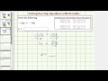 Solving Linear Equations with Decimals