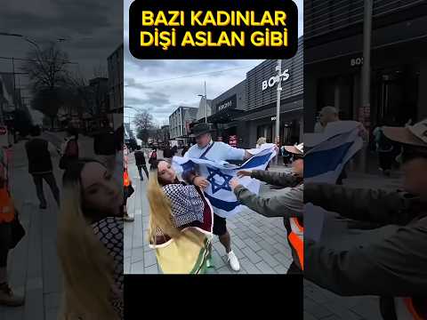Dişi aslan gibi kaptığı gibi uçtu #keşfet #gaza #palestine #viralvideo #trending