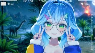 【雑談┊︎睡眠作業用】ここは恐竜時代です🦖Chillゴーストと一緒に作業しよ？┊︎睡眠導入・作業用BGM🎧💤【Vtuber / スーピー】