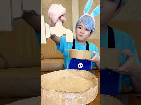 A Story Of Sweet Water 💦😋- mini wood toy-wood working art skill wood / hand crafts /#shorts