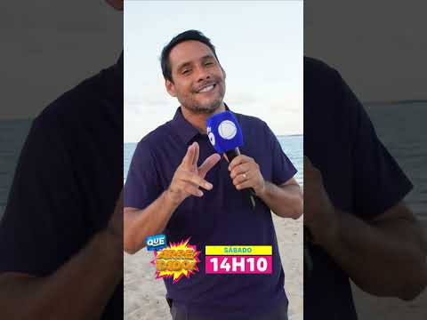 Neste sábado, às 14h10, tem #QueArretado