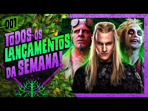 A SEMANA DE LANÇAMENTOS + STREAMINGS + CINEMA (DE 02 A 06 DE SETEMBRO) - Plantão Nerd - #001