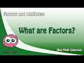 Exploring Factors and Their Pairs