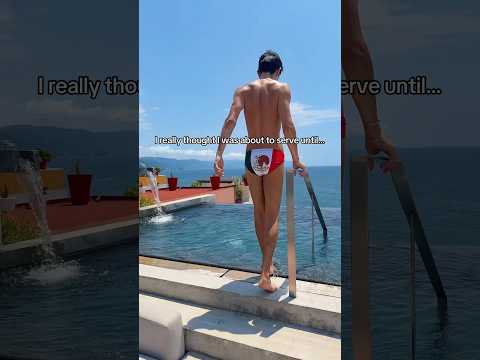 Pool Boy Serve GONE WRONG..