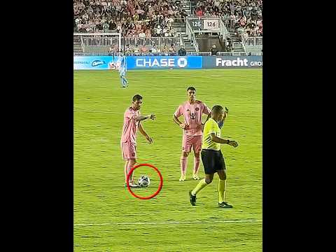 Messi Has His Own Rules😅