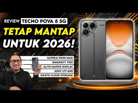 Review TECNO POVA 8 5G – Tetap Mantap Untuk Standar Tahun 2026!