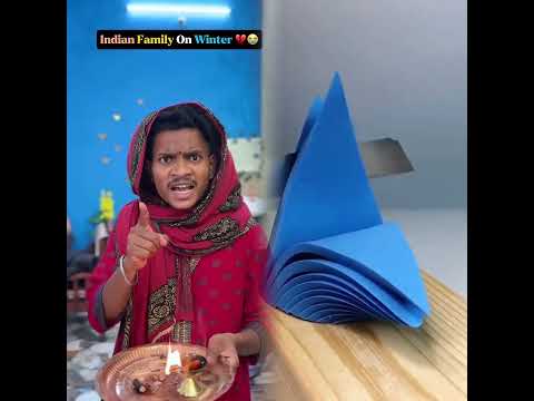 Indian Family On Winter ๐๐ญ #shrots #relatable #comedy #funny #winter