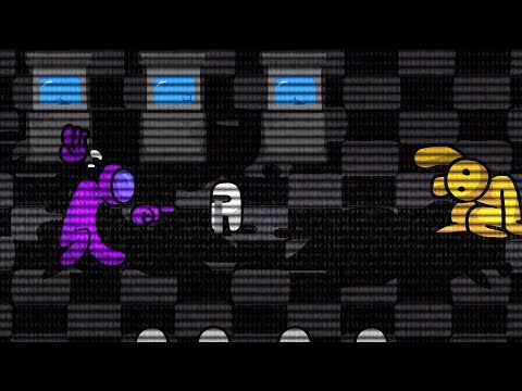 Among Us in FNAF Springbonnie Springlock + Crying Child Follow Me Minigame