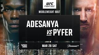 UFC SEATTLE LIVE ADESANYA VS PYFER LIVESTREAM & FULL FIGHT COMPANION