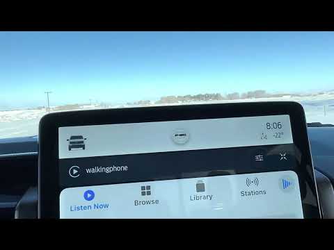 Ford F150 Lightning EV in -21F weather on pure ice roads ￼