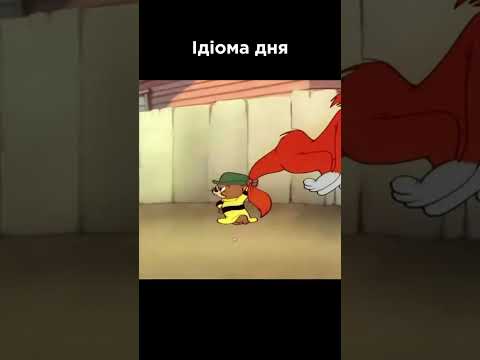 Ідіома дня #англійськамова