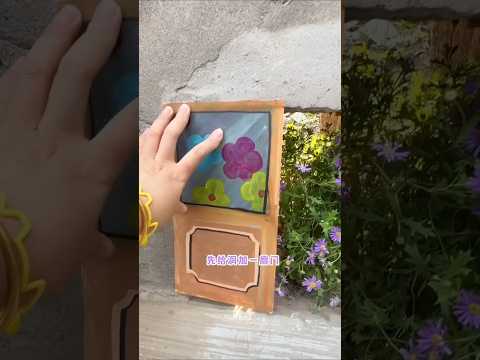 পরির বাসা 🤩 ~ mini wood -toy woodworking art skill wood / handcrafted #shorts