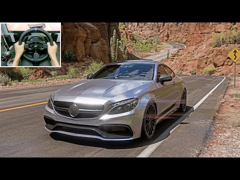 760HP Mercedes AMG C63 V8 BiTurbo - Forza Horizon 5 | Thrustmaster T300RS gameplay