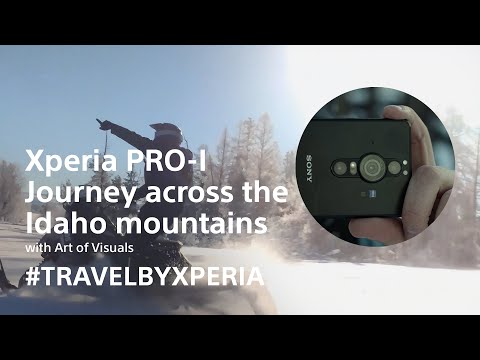 Xperia PRO-I – Journey across the Idaho mountains with #TravelByXperia