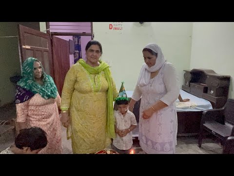 जन्मदिन पर केक 🍰 तो पिंगल गा कति 🥳🥳🥳