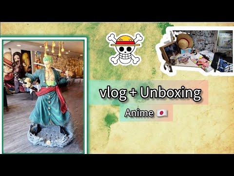فلوق بازار الأنمي + فتح مشترياتي// vlog +Unboxing 😍❤️🇯🇵