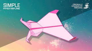 How to make a cool Paper Airplane that flies - Beetle