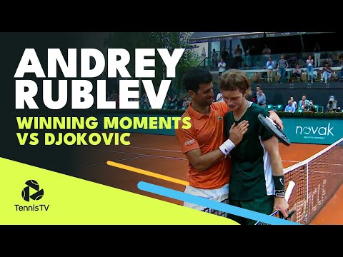 Andrey Rublev vs Novak Djokovic: Championship Point, Trophy Lift & Speeches | Belgrade 2022 Final