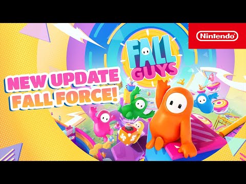 Fall Guys Fall Force - Update Trailer - Nintendo Switch