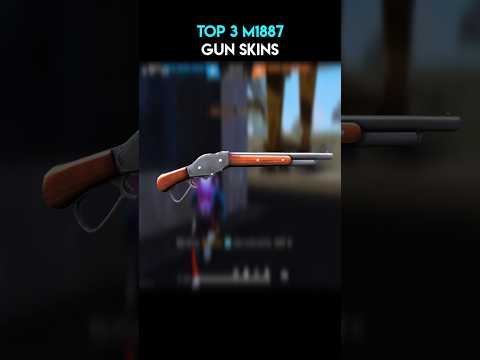 எது BEST M1887 💥🤔 TOP 3 M1887 GUN SKINS IN FREE FIRE || HIT TAMIZHA GAMING || #shorts #trending
