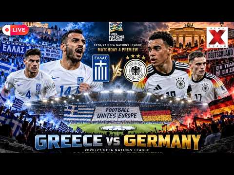 Germany vs Greece LIVE | Crucial UEFA Nations League Clash In Augsburg | NewsX World