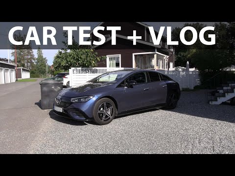 Mercedes EQE 350 4Matic range test and house update