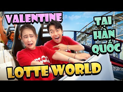 CrisDevilGamer và Mai Quỳnh Anh Valentine tại Lotte World Hàn Quốc