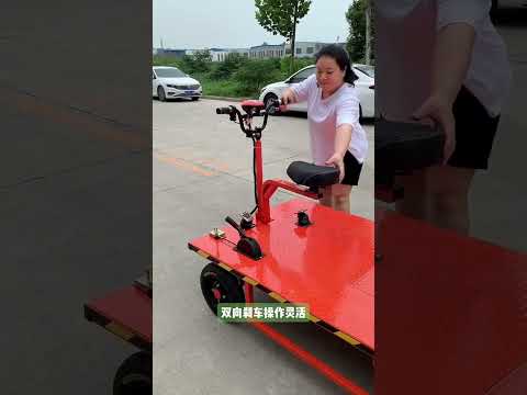 Wonderful video of @马小特electric flatbed car (03xscacbyyfixd2e)