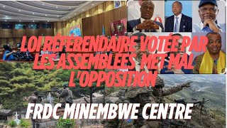 URGENT: 🚨🔥 la loi référendaire votée donne au peuple congolais pr le référendum. Minembwe bravo FRDC