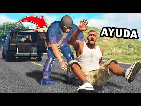 SECUESTRAN a FRANKLIN en GTA 5 😰