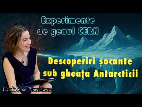 🔬Experimente CERN & Descoperiri Șocante sub Gheața Antarcticii ❄️ * Ce s-a descoperit?