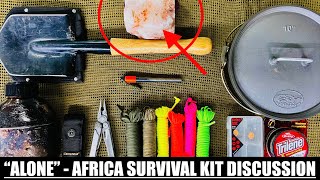 Africa Alone 10 Piece Survival Kit!
