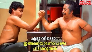 എടാ വീടെടാ ഇങ്ങനെയാണോ പഞ്ച പിടിക്കുന്നത് | Jagathish Superhit Malayalam Comedy Scene | Movie Comedy