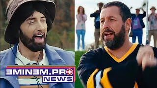 Adam Sandler on Casting Eminem: “I Didn’t Wanna Bother the Man”