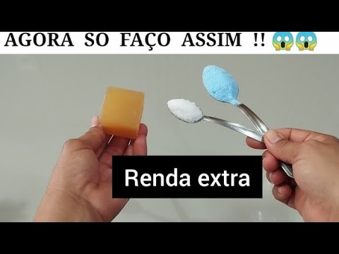 🔴 AGORA SÓ FAÇO ASSIM !!  TÔ ATÉ FAZENDO RENDA EXTRA SABÃO EM PASTA BRILHO ALUMÍNIO