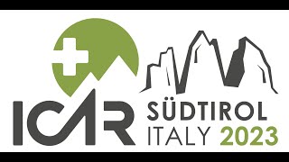 ICAR 2023 Toblach Italy