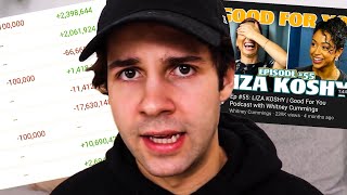 David Dobrik EXPOSED by Liza Koshy on a podcast...