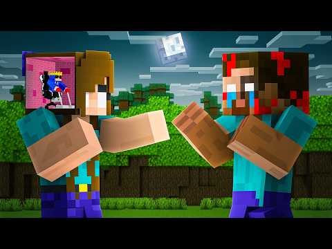 Becoming TINY to Find Herobrine's Family SECRETS in Minecraft!